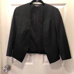 Express black blazer